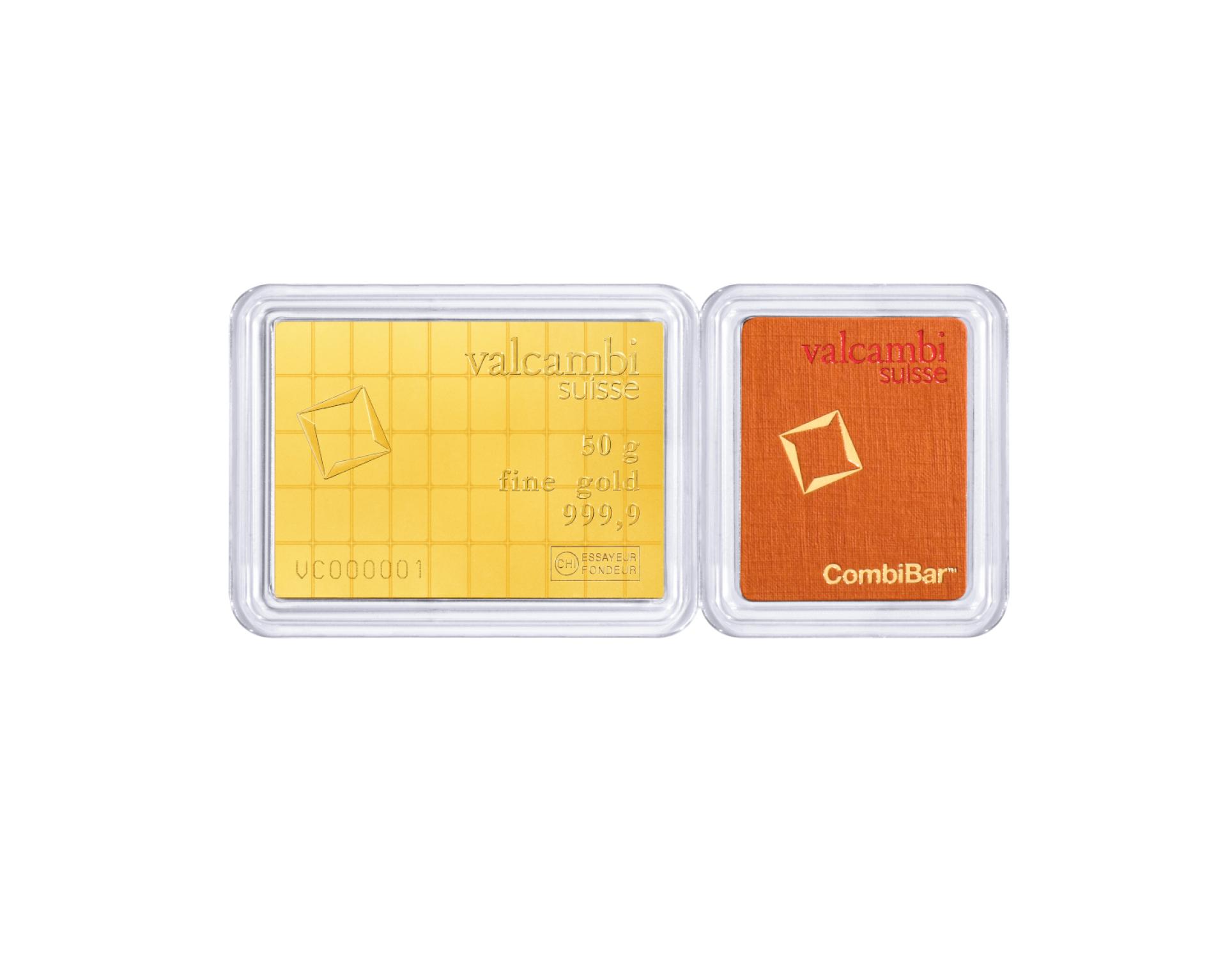 CombiBar Gold von Valcambi © Valcambi sa